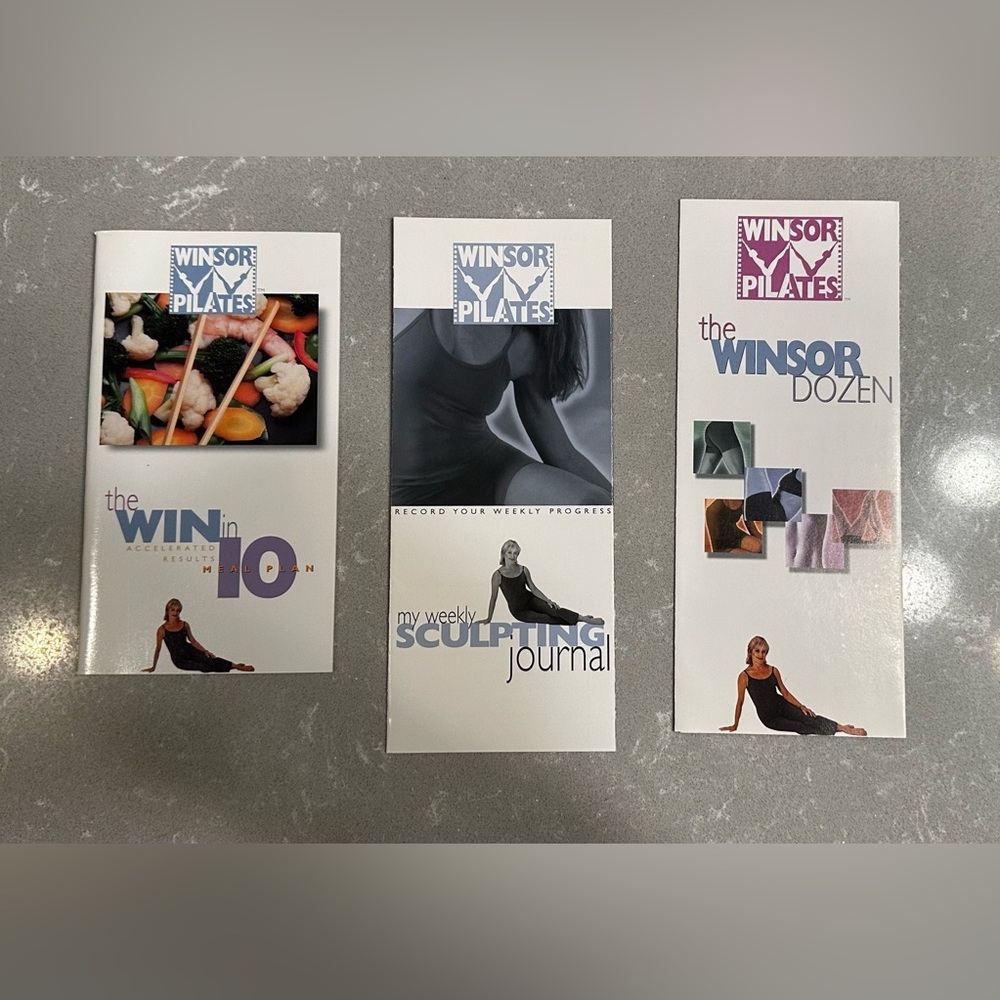 Vintage Winsor Pilates Workout VHS Set (4 Brand New VHS Tapes & 1 Used) - Picture 5 of 12